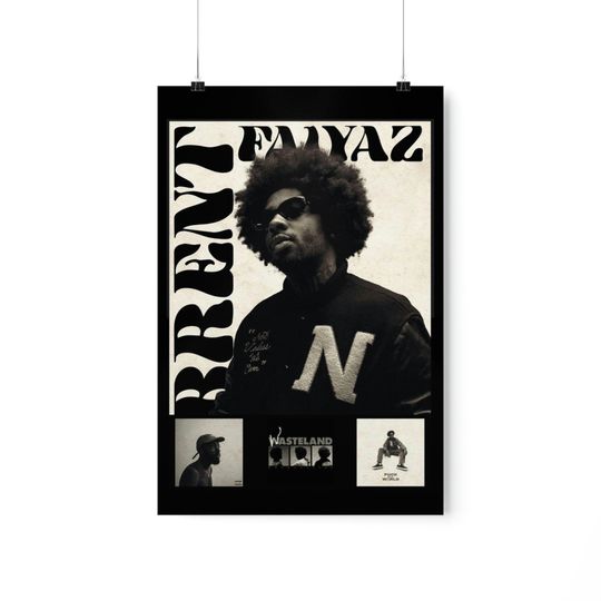 Brent Faiyaz Premium Matte Poster