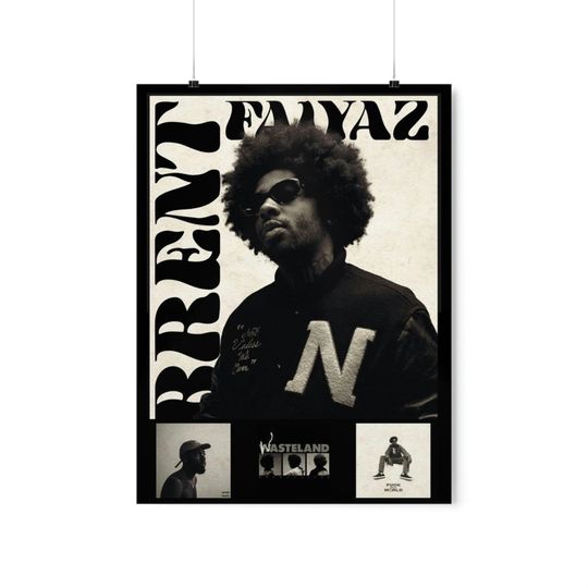 Brent Faiyaz Premium Matte Poster