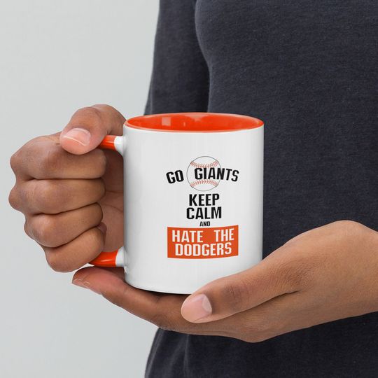 Love the GIANTS hate the DODGERS Baseball Coffee Mug