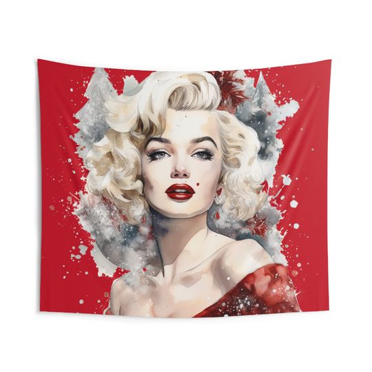 Marilyn Monroe Wall Tapestry, Tapestry Wall Decor, Marilyn Monroe