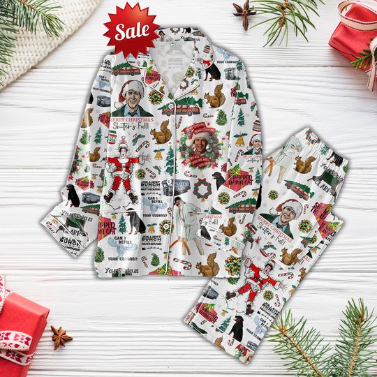 Christmas Shitters Pajamas Set, Griswold Christmas Pajamas Set