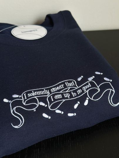 Custom embroidered sweatshirt, custom embroidered shirt, book sweatshirt, bookish sweatshirt, personalized sweatshirt, crewneck sweatshirt