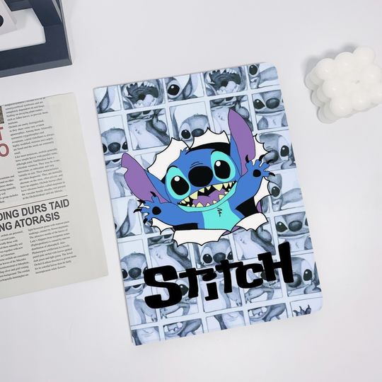 Stitch Pattern iPad Air 5 2022 iPad 10 2022 iPad 9 case,iPad Pro 11" 12.9'' 2022 iPad Pro 12.9'' 2021 iPad mini 6 case ipad case