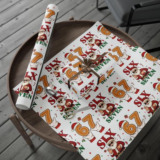 Funny Santa Meme Christmas Wrapping Paper