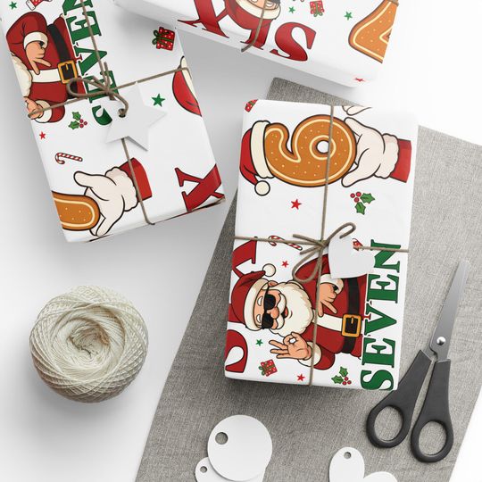 Funny Santa Meme Christmas Wrapping Paper