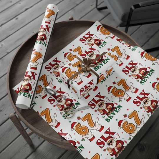 Funny Santa Meme Christmas Wrapping Paper