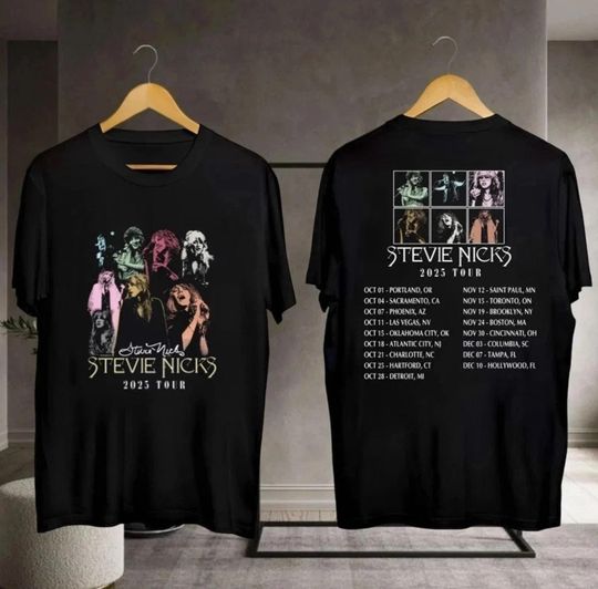Stevie Nicks 2025 Tour Shirt