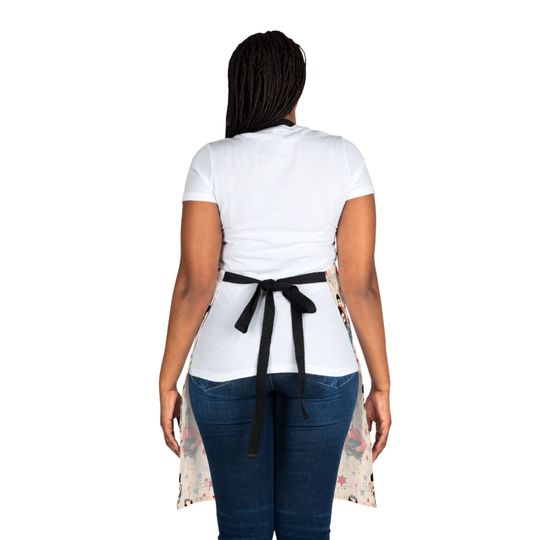 Elvis Presley Pattern Apron, 5-Color Straps (AOP)