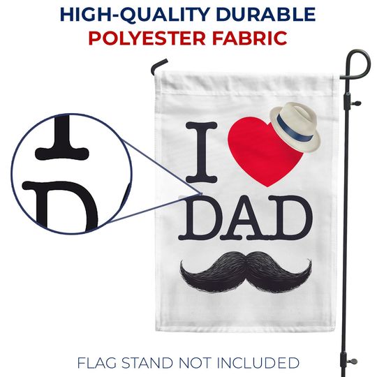 Happy Father's Day Garden Flag