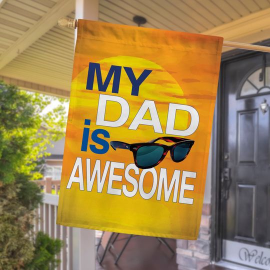 Happy Father's Day Garden Flag