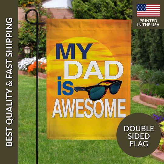 Happy Father's Day Garden Flag