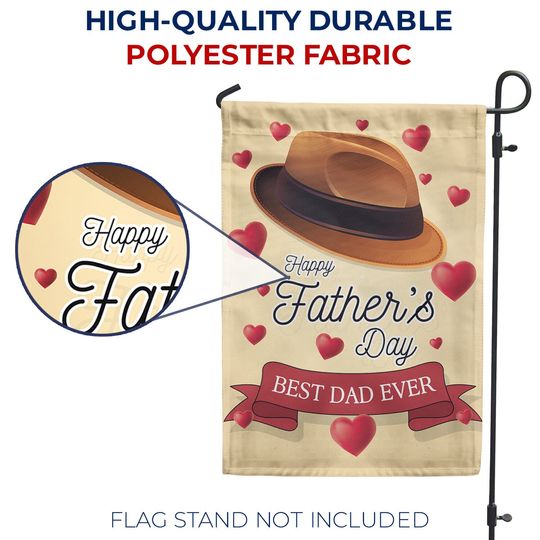 Happy Father's Day Garden Flag