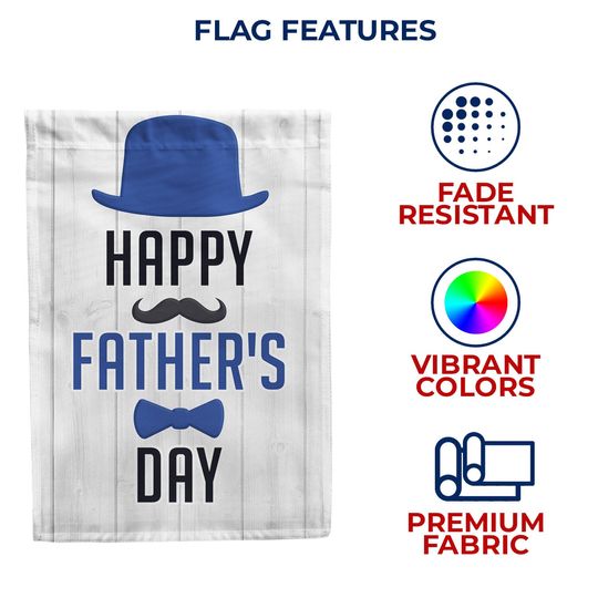 Happy Father's Day Garden Flag