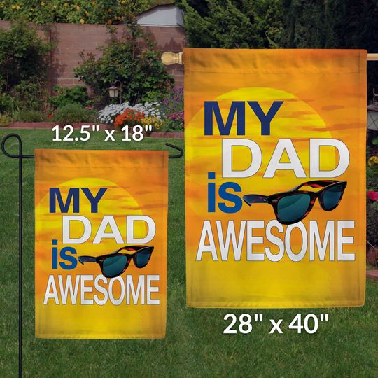 Happy Father's Day Garden Flag