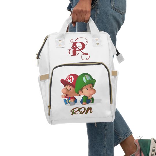 Mario and Luigi (Diaper Backpack)