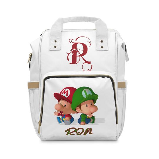 Mario and Luigi (Diaper Backpack)