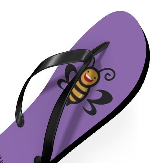 Bumblebee Tutoring Flip Flops