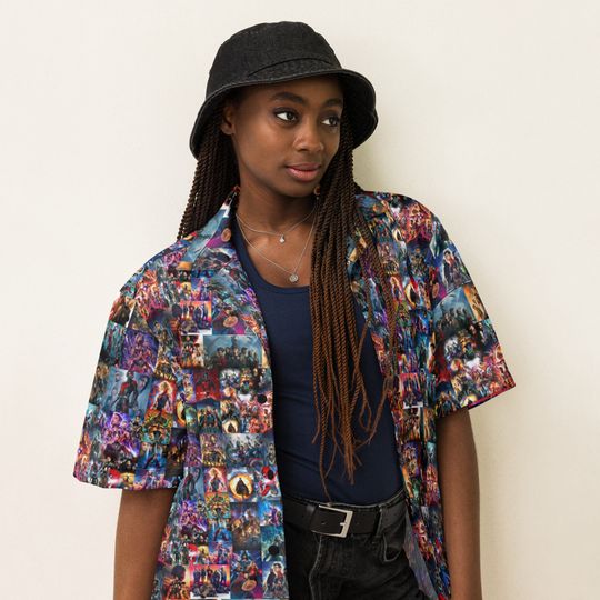 Unisex hawaiian shirt - Marvel Infinity Saga