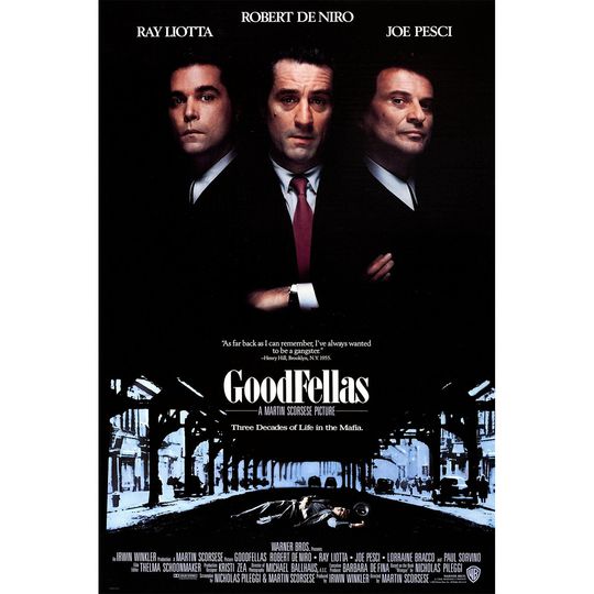 GoodFellas Movie Poster -  GoodFellas Poster for Gift