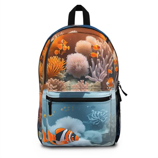 Tropical Fish Tank Backpack v1