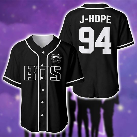Kpop Baseball Jersey, Custom Fan Gift, BTS Inspired Niche, World Tour 2026-2027 Outfit