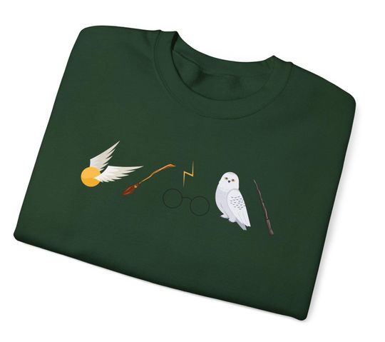 Magic School Crewneck Sweatshirt: Wizardry Sorcery Pullover