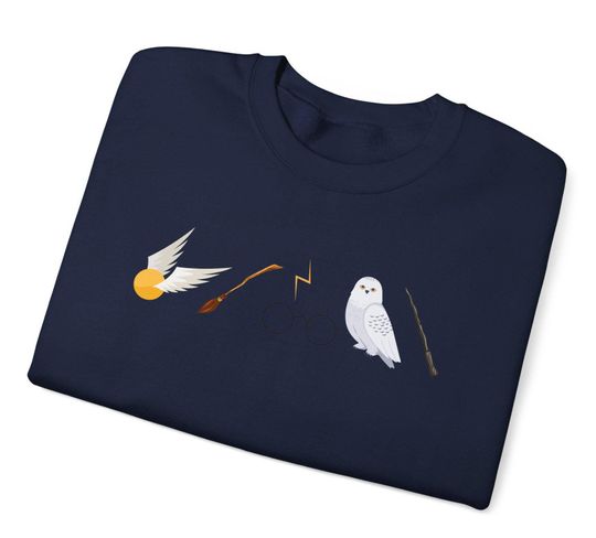 Magic School Crewneck Sweatshirt: Wizardry Sorcery Pullover