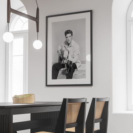 Elvis Presley photoshoot Poster print, Rock And Roll