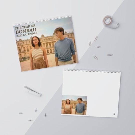 A Year of Bonrad 2026 Wall Calendar, Team Conrad Summer Vibes Planner