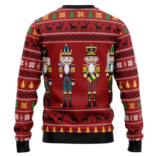 Nutcracker Christmas Sweater, Holiday Nutcracker Sweater