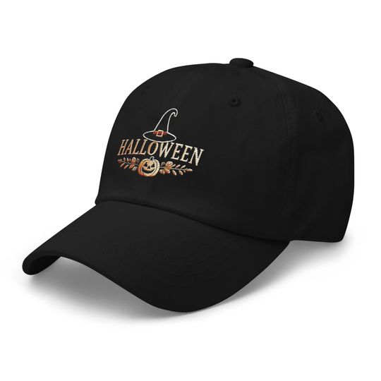 Embroidered Halloween Ghost Dad Hat Spooky Style for Every Day