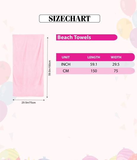 Personalized Cute Honey Bear Beach Towels, Custom Name Comics Layout Beach Towels