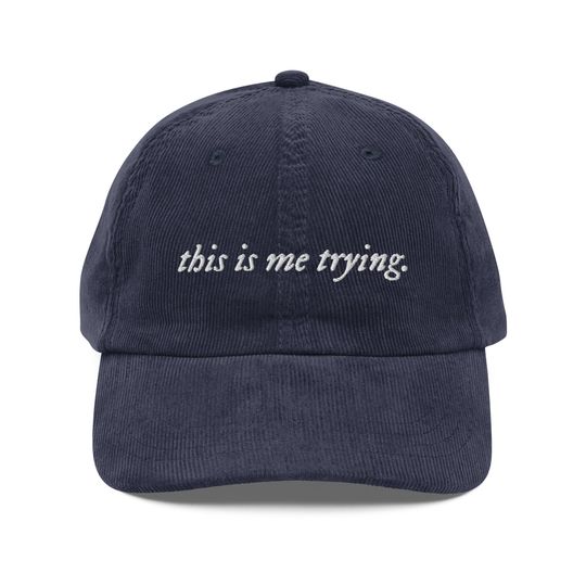 This Is Me Trying Eras Dad Hat