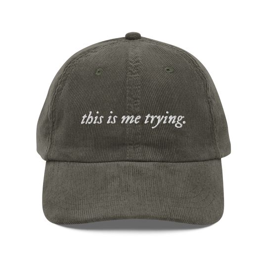 This Is Me Trying Eras Dad Hat