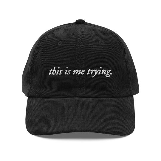 This Is Me Trying Eras Dad Hat