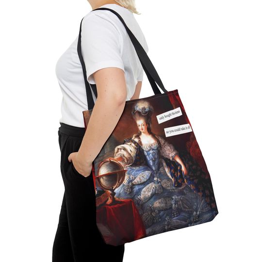 Reputation Marie Antoinette Canvas Tote Bag