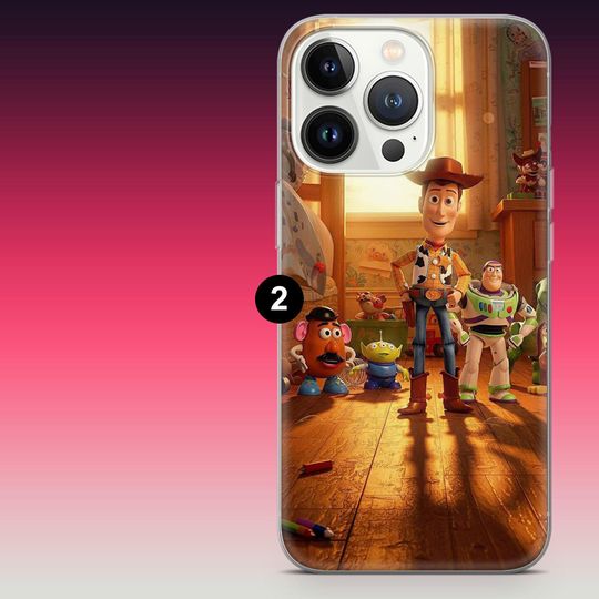 Toy Story Lightyear Woody Phone Case for iPhone