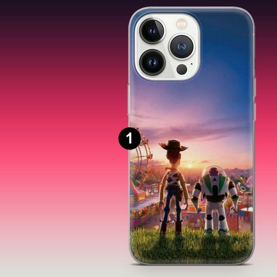 Toy Story Lightyear Woody Phone Case for iPhone