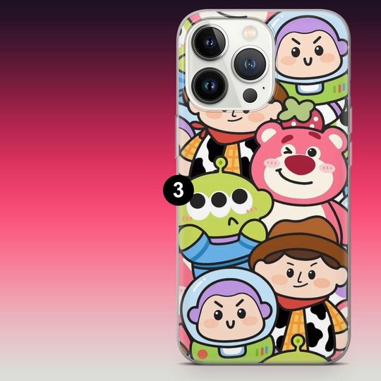 Toy Story Lightyear Woody Phone Case for iPhone
