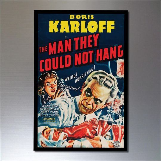 Vintage Horror Movie Poster Magnets