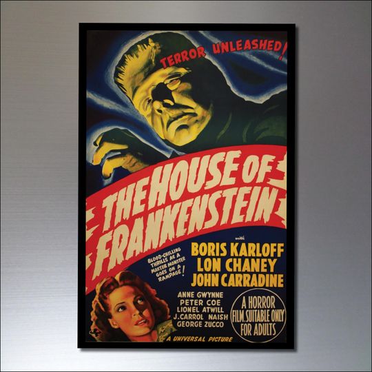 Vintage Horror Movie Poster Magnets