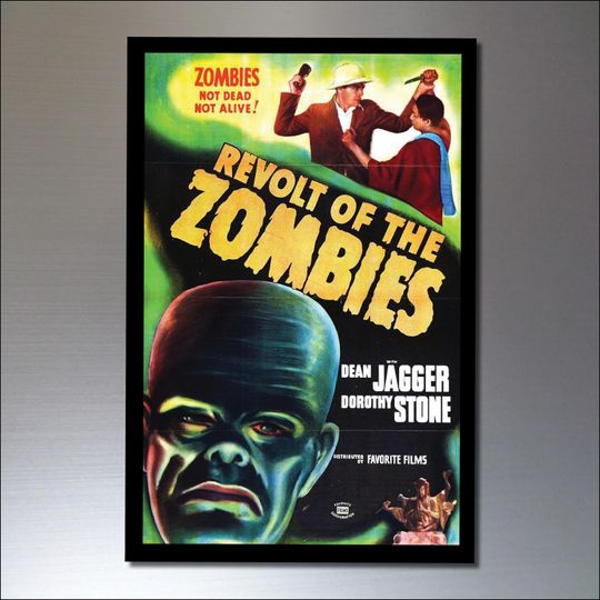 Vintage Horror Movie Poster Magnets