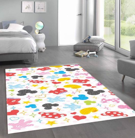 Mickey Mouse Disney Kids Room Rug
