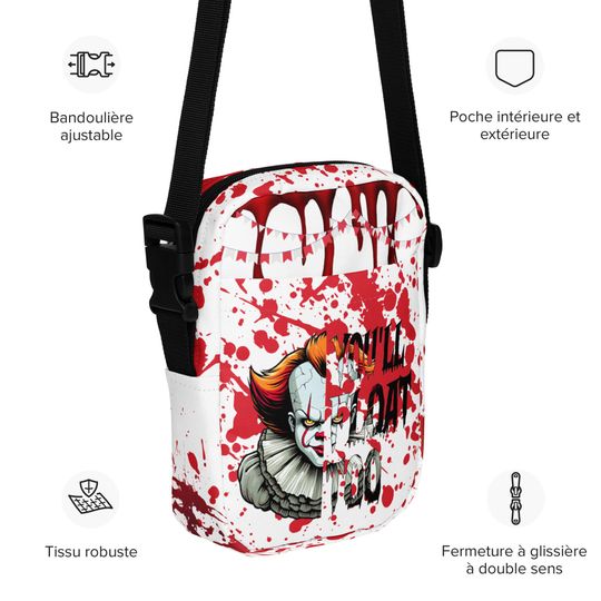 You'll Float Too crossbody bag