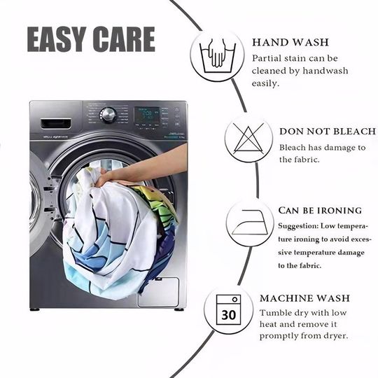 Personalized Name Super Mario Cute Three-Piece Bedding Set, Bedroom Decor, Gifts for Friends