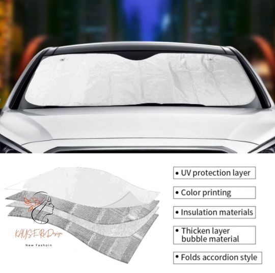 Horror Character Auto Sunshade, Michael Jason Freddy Car Windshield