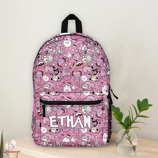 Clefairy Jigglypuff Disney Character Backpack