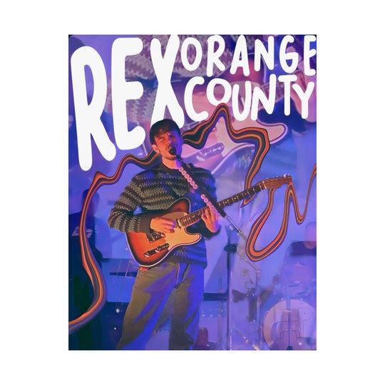 Rex Orange County - Poster | Rap Poster, Hip-Hop Poster