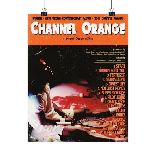 Frank Ocean - Poster | Rap Poster, Hip-Hop Poster