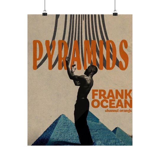 Frank Ocean - Poster | Rap Poster, Hip-Hop Poster